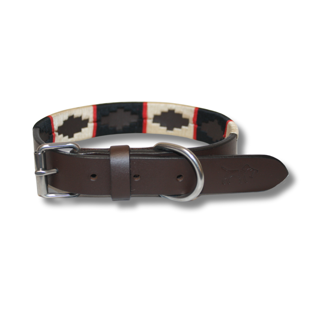 Collar de cuero para perros Bariloche La Casa de Turron