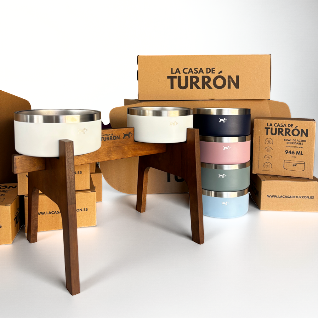 Comedero elevado doble Nordic